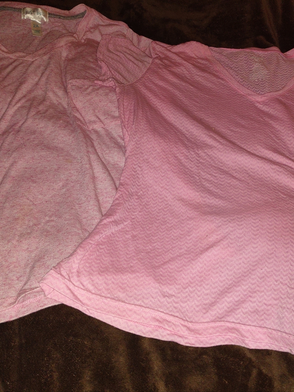 Bundle Of 2 Pink 2xl Tees